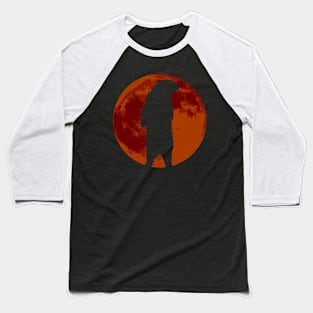 Full Moon Grizzly - Grizzly Bear Halloween Baseball T-Shirt